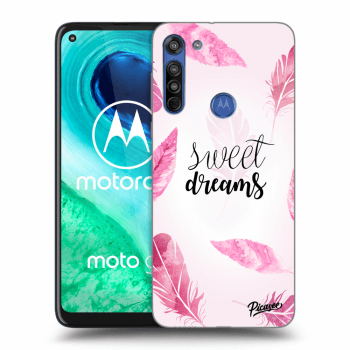 Picasee Motorola Moto G8 Hülle - Transparentes Silikon - Sweet dreams