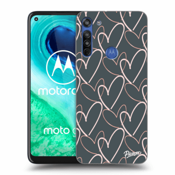 Hülle für Motorola Moto G8 - Lots of love