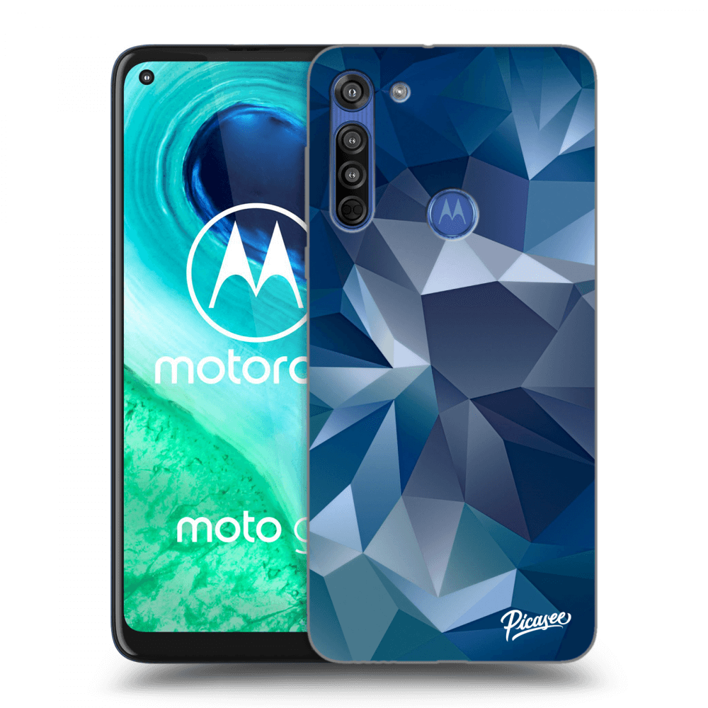 Picasee Motorola Moto G8 Hülle - Transparentes Silikon - Wallpaper