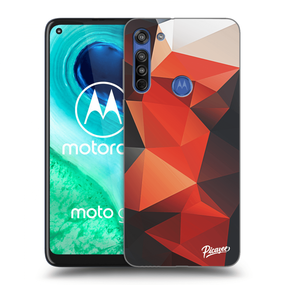 Picasee Motorola Moto G8 Hülle - Schwarzes Silikon - Wallpaper 2