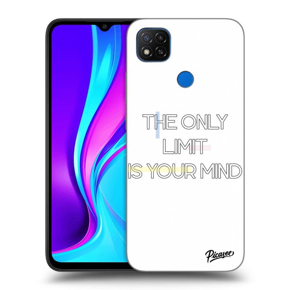 Picasee Xiaomi Redmi 9C Hülle - Transparentes Silikon - The only limit is your mind