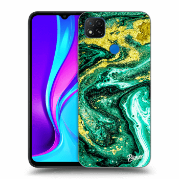 Hülle für Xiaomi Redmi 9C - Green Gold