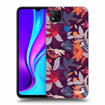 Hülle für Xiaomi Redmi 9C - Purple Leaf