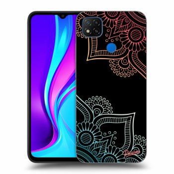 Hülle für Xiaomi Redmi 9C - Flowers pattern