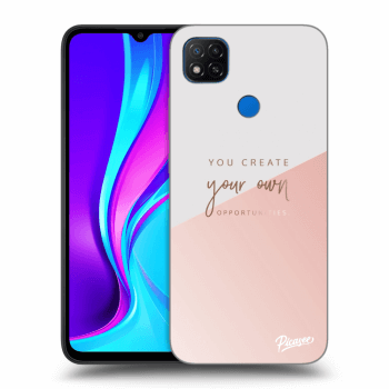 Picasee Xiaomi Redmi 9C Hülle - Transparentes Silikon - You create your own opportunities