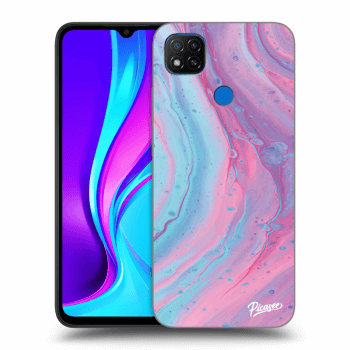 Hülle für Xiaomi Redmi 9C - Pink liquid