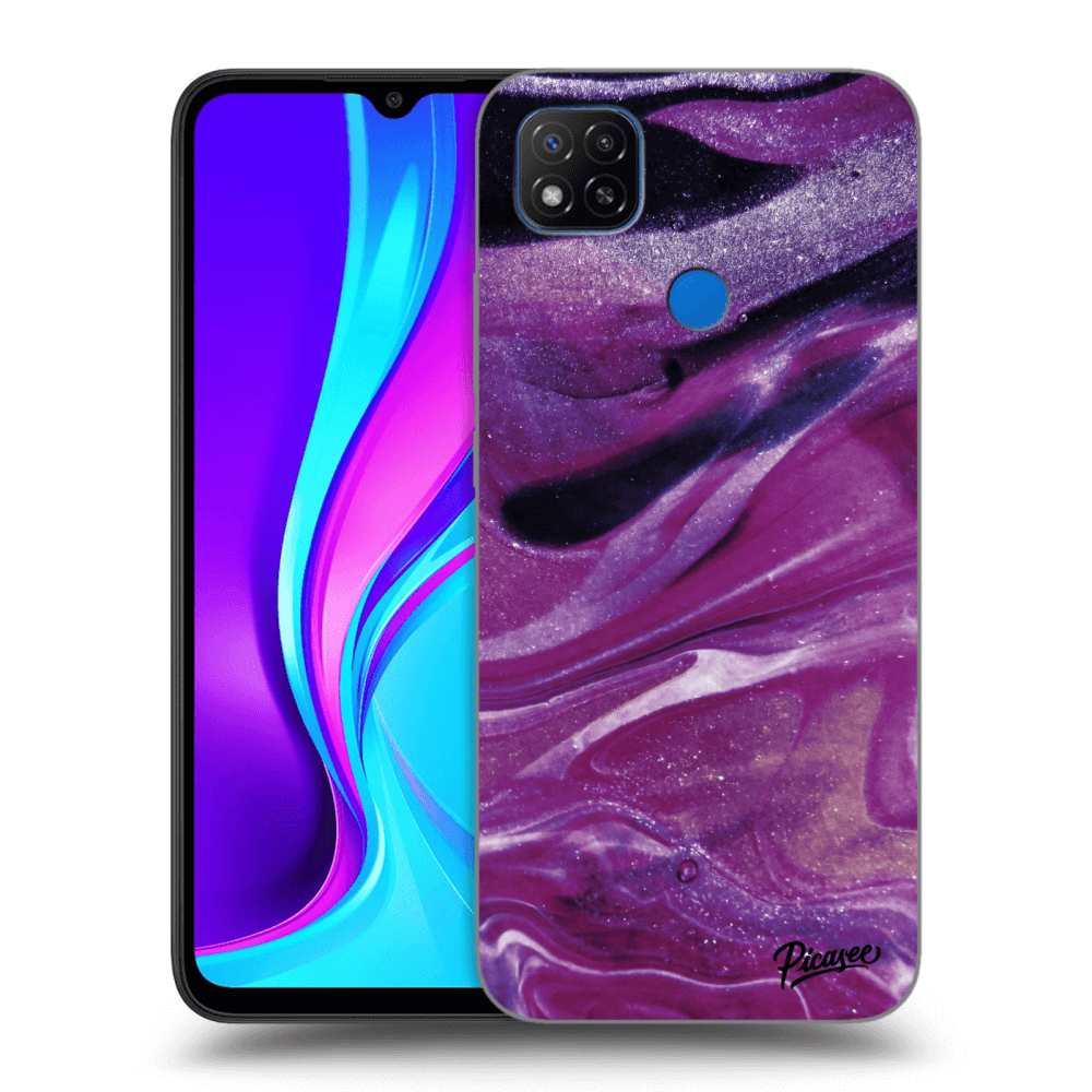 Picasee ULTIMATE CASE für Xiaomi Redmi 9C - Purple glitter