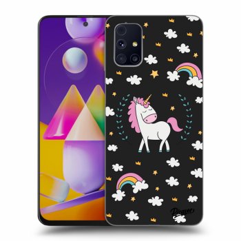 Hülle für Samsung Galaxy M31s - Unicorn star heaven