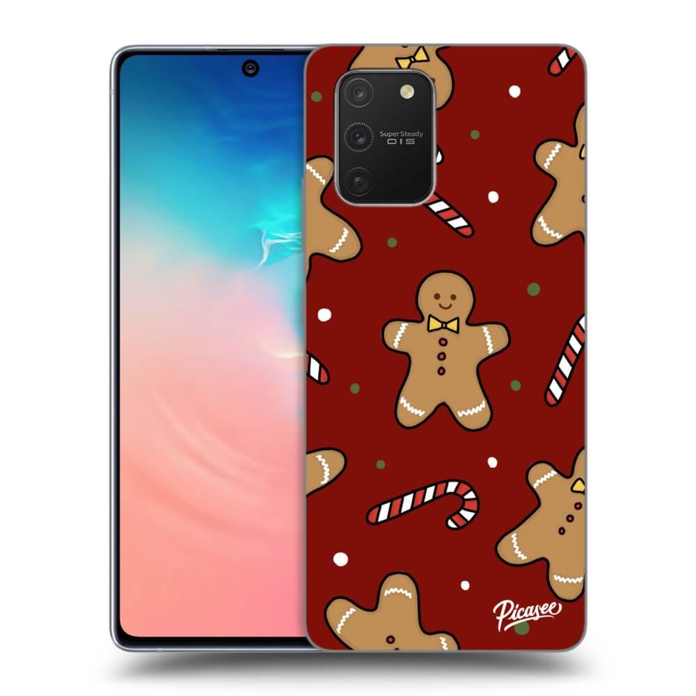 Picasee Samsung Galaxy S10 Lite Hülle - Transparentes Silikon - Gingerbread 2