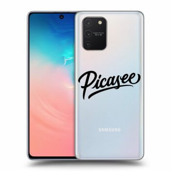 Picasee Samsung Galaxy S10 Lite Hülle - Transparentes Silikon - Picasee - black