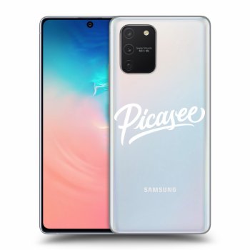 Picasee Samsung Galaxy S10 Lite Hülle - Transparentes Silikon - Picasee - White