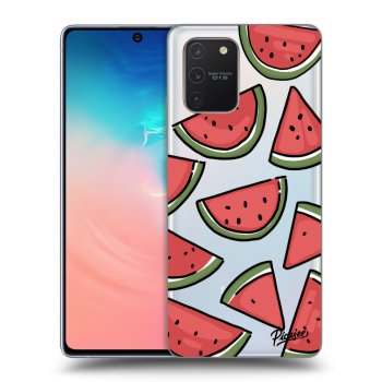 Picasee Samsung Galaxy S10 Lite Hülle - Transparentes Silikon - Melone