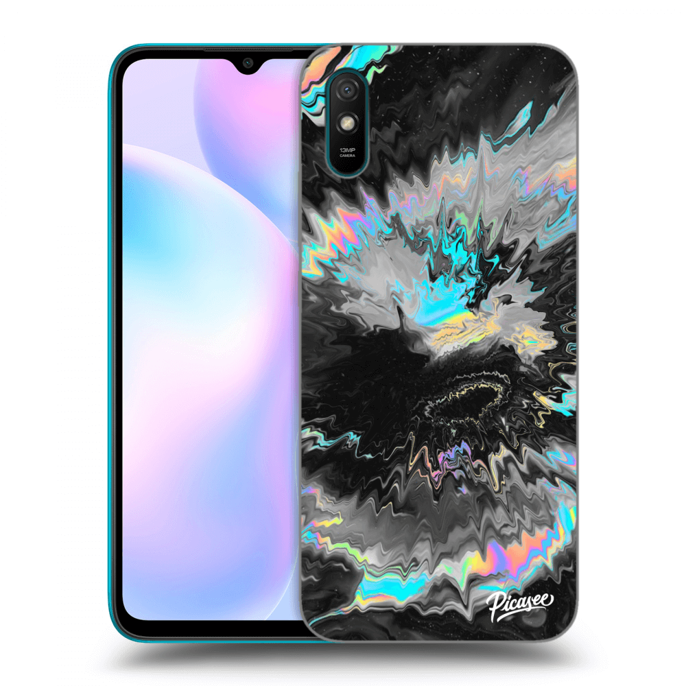 Picasee Xiaomi Redmi 9A Hülle - Schwarzes Silikon - Magnetic