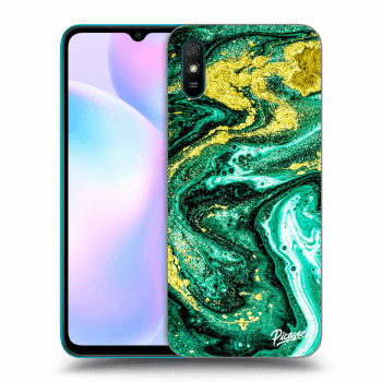 Hülle für Xiaomi Redmi 9A - Green Gold