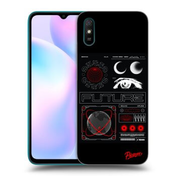 Picasee Xiaomi Redmi 9A Hülle - Transparentes Silikon - WAVES