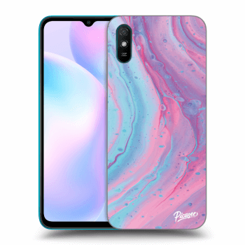 Hülle für Xiaomi Redmi 9A - Pink liquid