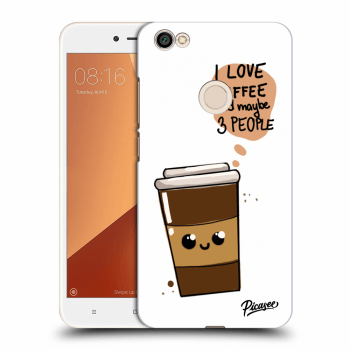 Picasee Xiaomi Redmi Note 5A Prime Hülle - Transparentes Silikon - Cute coffee