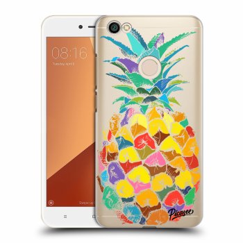 Picasee Xiaomi Redmi Note 5A Prime Hülle - Transparentes Silikon - Pineapple