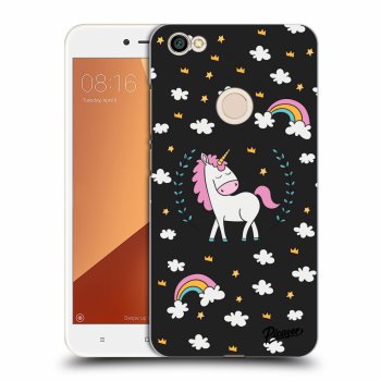 Picasee Xiaomi Redmi Note 5A Prime Hülle - Schwarzer Kunststoff - Unicorn star heaven