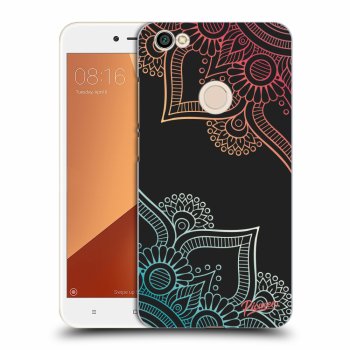Picasee Xiaomi Redmi Note 5A Prime Hülle - Schwarzer Kunststoff - Flowers pattern
