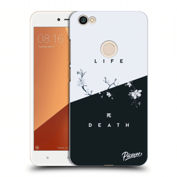 Picasee Xiaomi Redmi Note 5A Prime Hülle - Transparentes Silikon - Life - Death