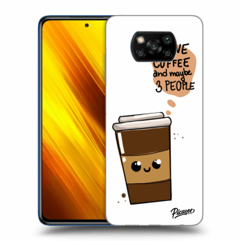 Picasee Xiaomi Poco X3 Hülle - Transparentes Silikon - Cute coffee