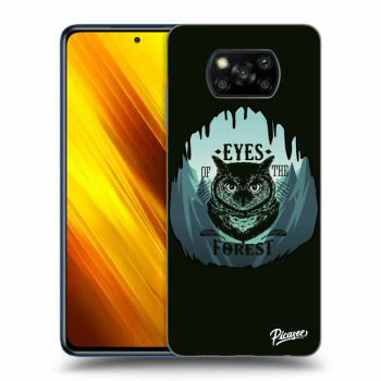Picasee Xiaomi Poco X3 Hülle - Transparentes Silikon - Forest owl