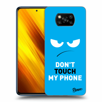 Picasee ULTIMATE CASE für Xiaomi Poco X3 - Angry Eyes - Blue