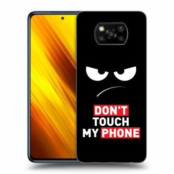Hülle für Xiaomi Poco X3 - Angry Eyes - Transparent