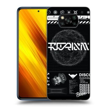 Hülle für Xiaomi Poco X3 - BLACK DISCO