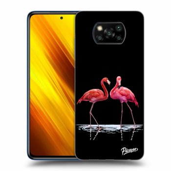 Hülle für Xiaomi Poco X3 - Flamingos couple