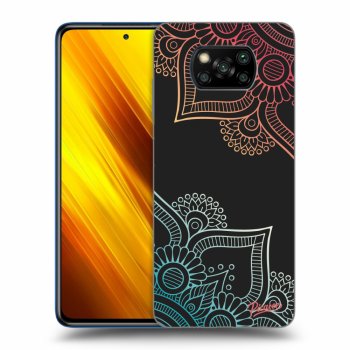 Hülle für Xiaomi Poco X3 - Flowers pattern