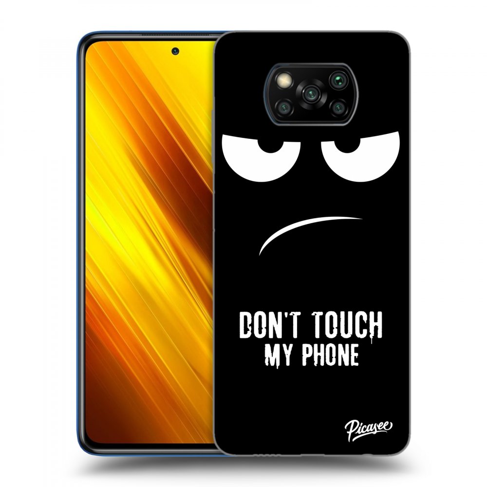 Picasee ULTIMATE CASE für Xiaomi Poco X3 - Don't Touch My Phone