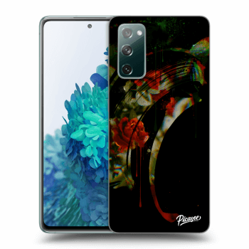 Picasee Samsung Galaxy S20 FE Hülle - Transparentes Silikon - Roses black