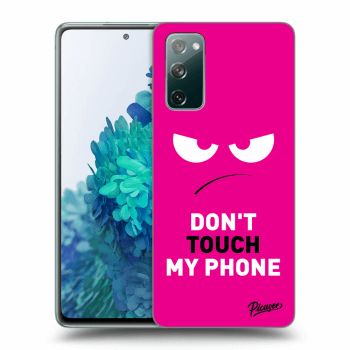 Picasee ULTIMATE CASE PowerShare für Samsung Galaxy S20 FE - Angry Eyes - Pink