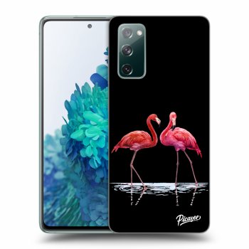 Picasee ULTIMATE CASE PowerShare für Samsung Galaxy S20 FE - Flamingos couple