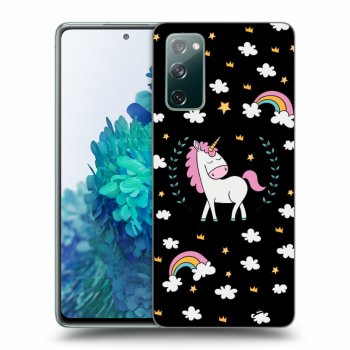 Picasee ULTIMATE CASE PowerShare für Samsung Galaxy S20 FE - Unicorn star heaven