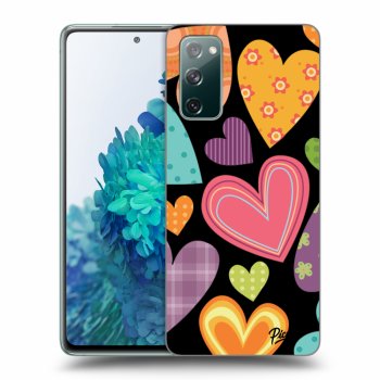 Picasee ULTIMATE CASE PowerShare für Samsung Galaxy S20 FE - Colored heart