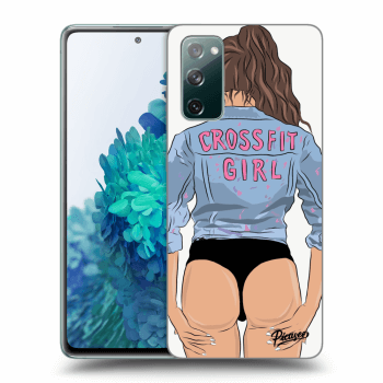 Picasee Samsung Galaxy S20 FE Hülle - Transparentes Silikon - Crossfit girl - nickynellow