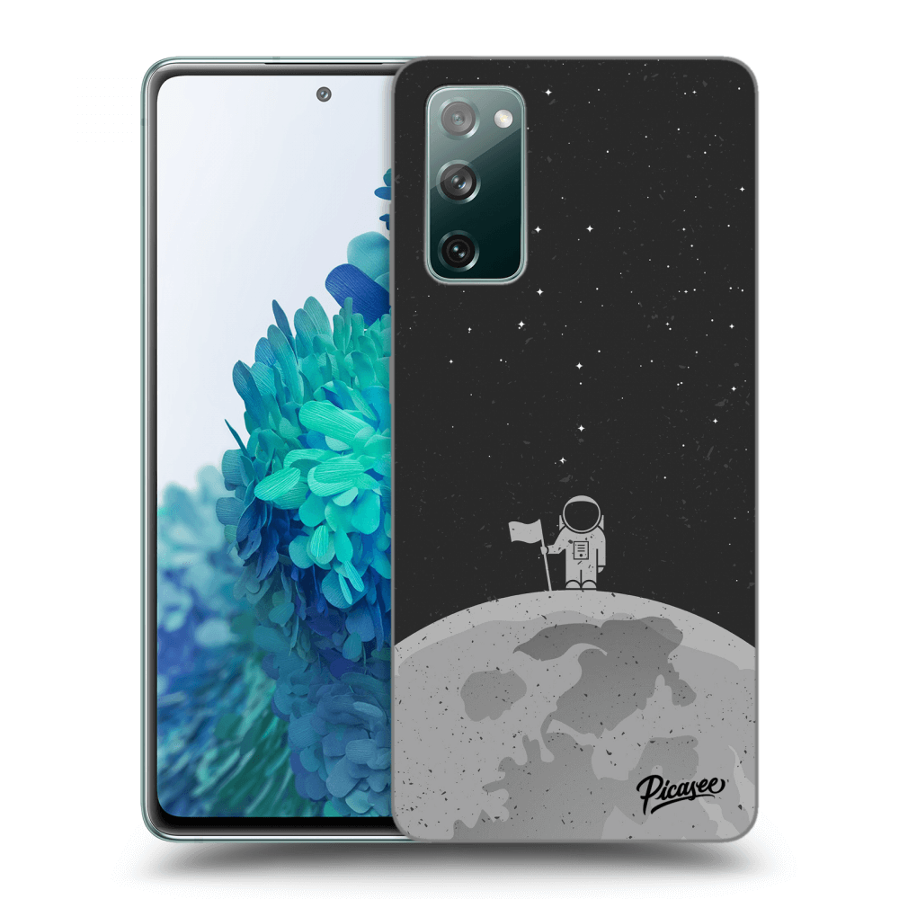 Picasee Samsung Galaxy S20 FE Hülle - Schwarzes Silikon - Astronaut