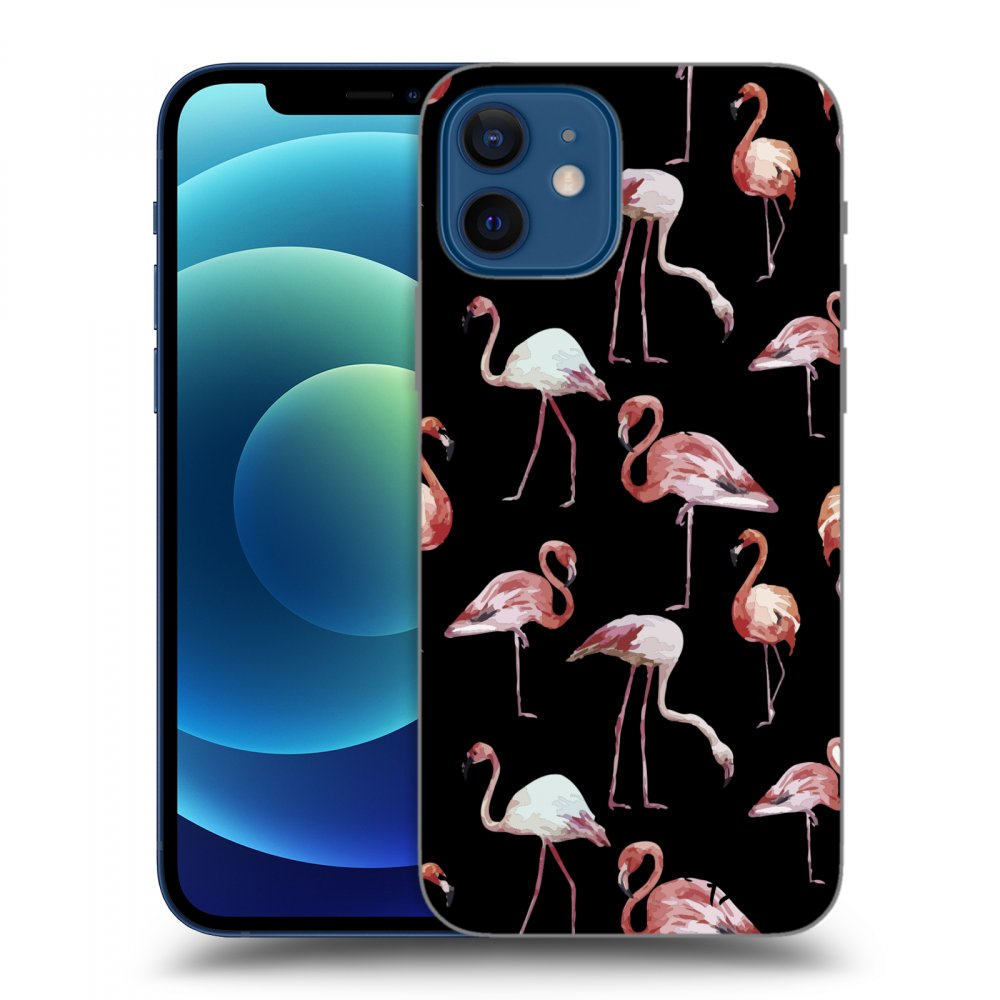 Picasee ULTIMATE CASE für Apple iPhone 12 - Flamingos