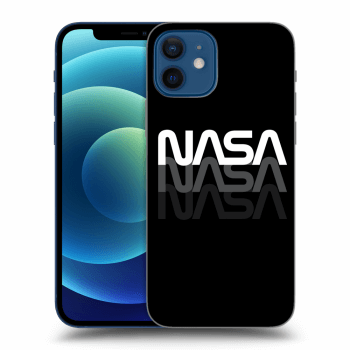 Picasee Apple iPhone 12 Hülle - Transparentes Silikon - NASA Triple