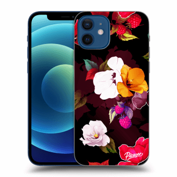Picasee ULTIMATE CASE MagSafe für Apple iPhone 12 - Flowers and Berries