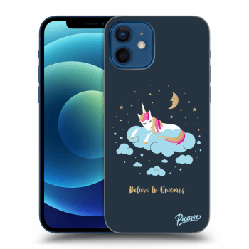 Picasee Apple iPhone 12 Hülle - Transparentes Silikon - Believe In Unicorns