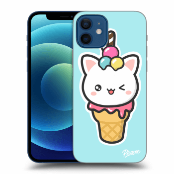 Picasee ULTIMATE CASE für Apple iPhone 12 - Ice Cream Cat