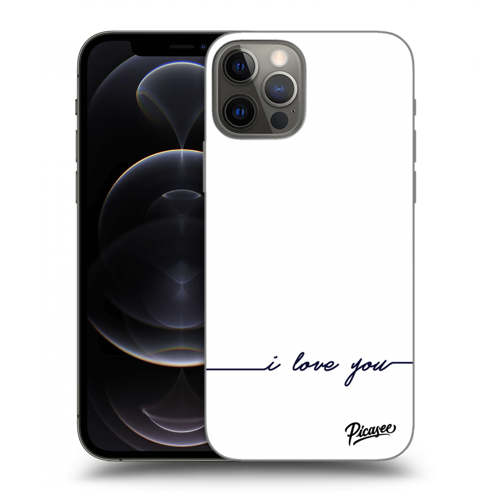 Picasee ULTIMATE CASE MagSafe für Apple iPhone 12 Pro - I love you