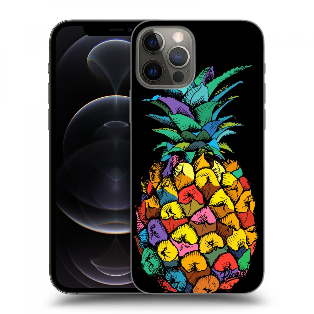 Picasee ULTIMATE CASE MagSafe für Apple iPhone 12 Pro - Pineapple