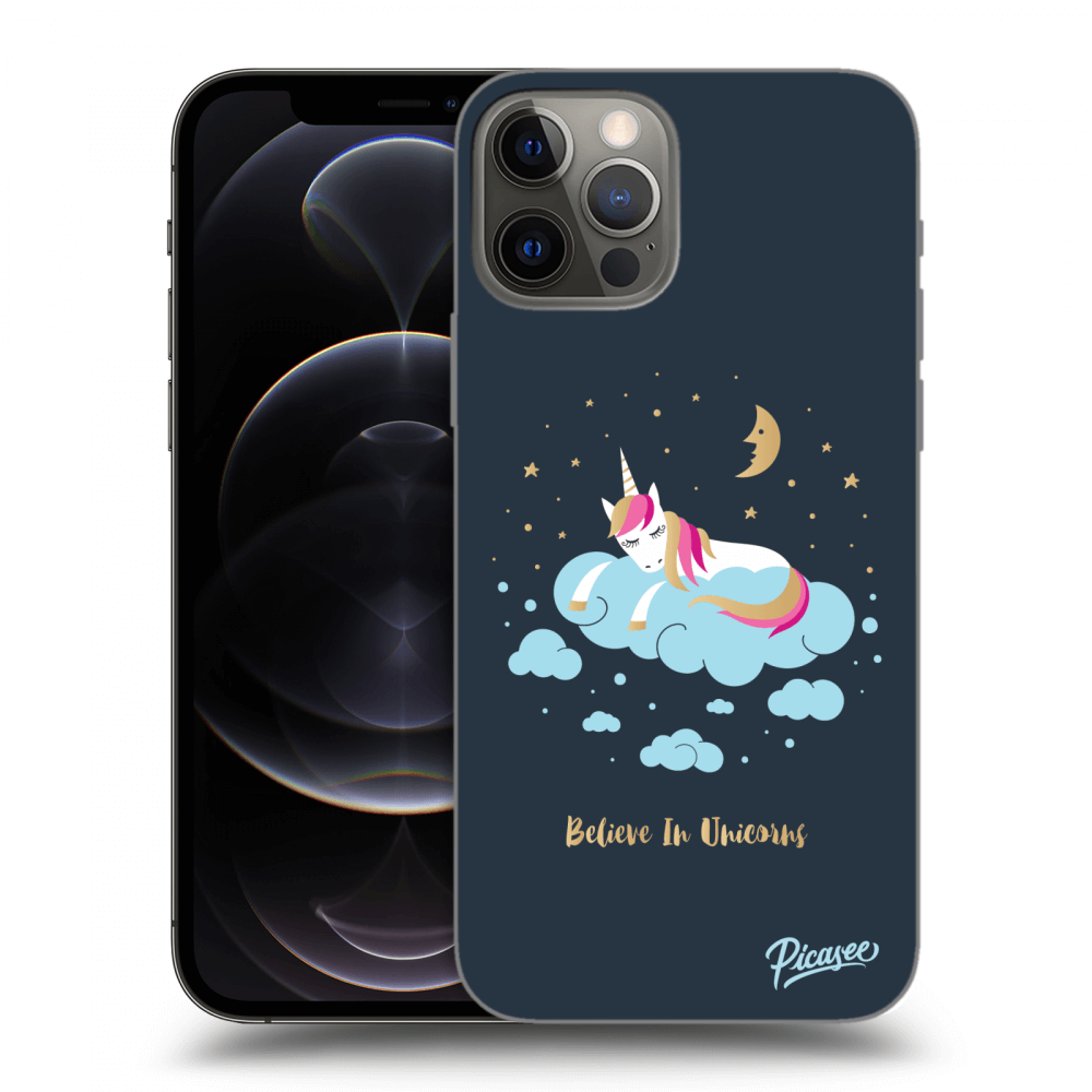 Picasee ULTIMATE CASE MagSafe für Apple iPhone 12 Pro - Believe In Unicorns