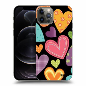Picasee ULTIMATE CASE MagSafe für Apple iPhone 12 Pro - Colored heart