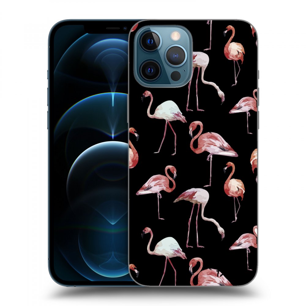 Picasee ULTIMATE CASE für Apple iPhone 12 Pro Max - Flamingos